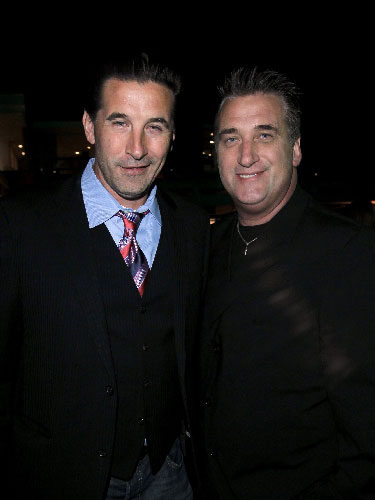 William y Daniel Baldwin en un evento en Los Ángeles