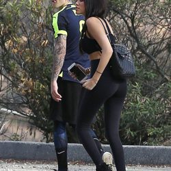 Justin Bieber sale a correr con Madison Beer