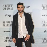 Antonio Velázquez en la premiere de 'El faro de las orcas'