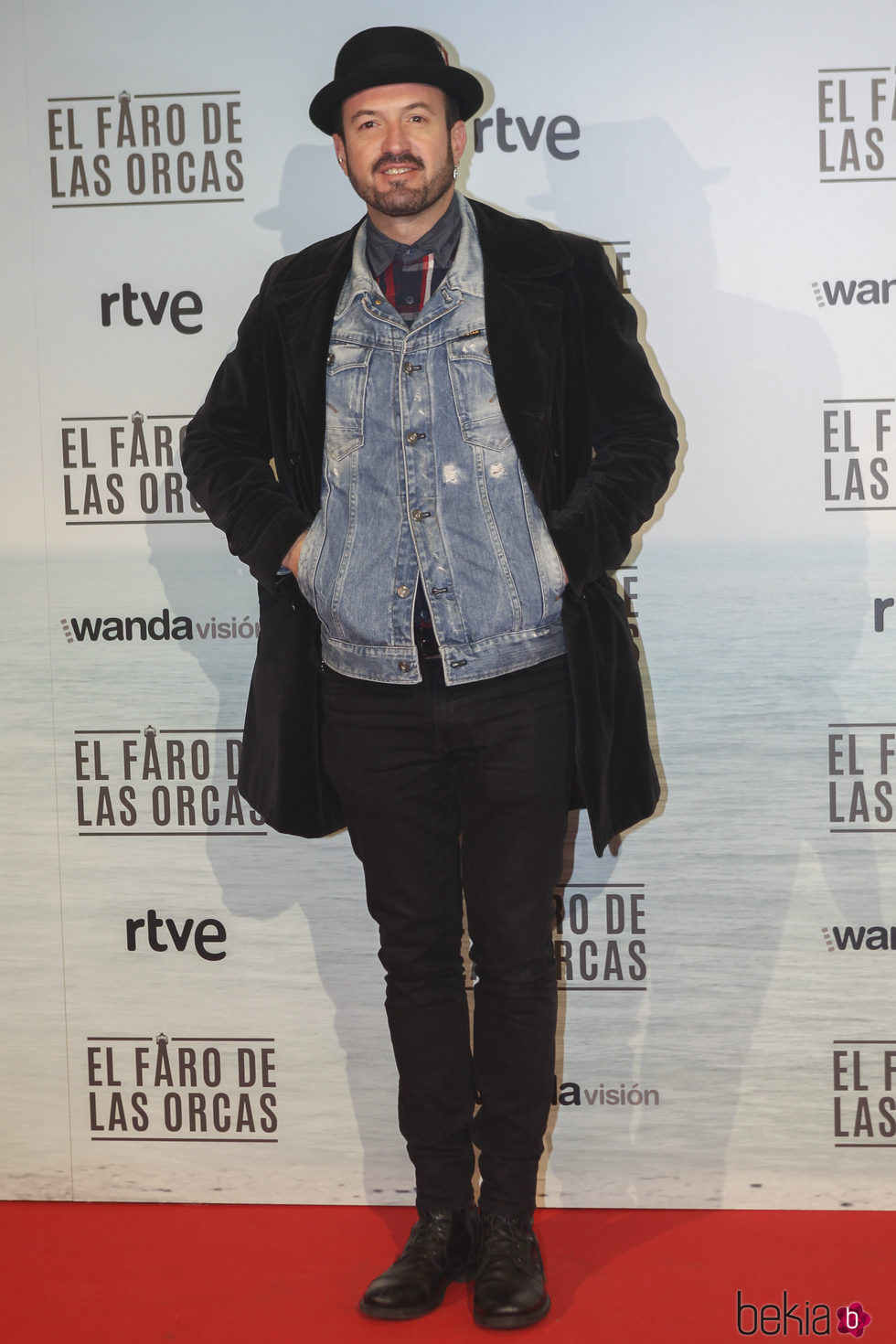 Álex O'Dogherty en la premiere de 'El faro de las orcas'