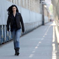 Krysten Ritter grabando 'Jessica Jones'