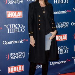 Nieves Álvarez en el estreno del Circo del Hielo