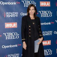 Nieves Álvarez en el estreno del Circo del Hielo