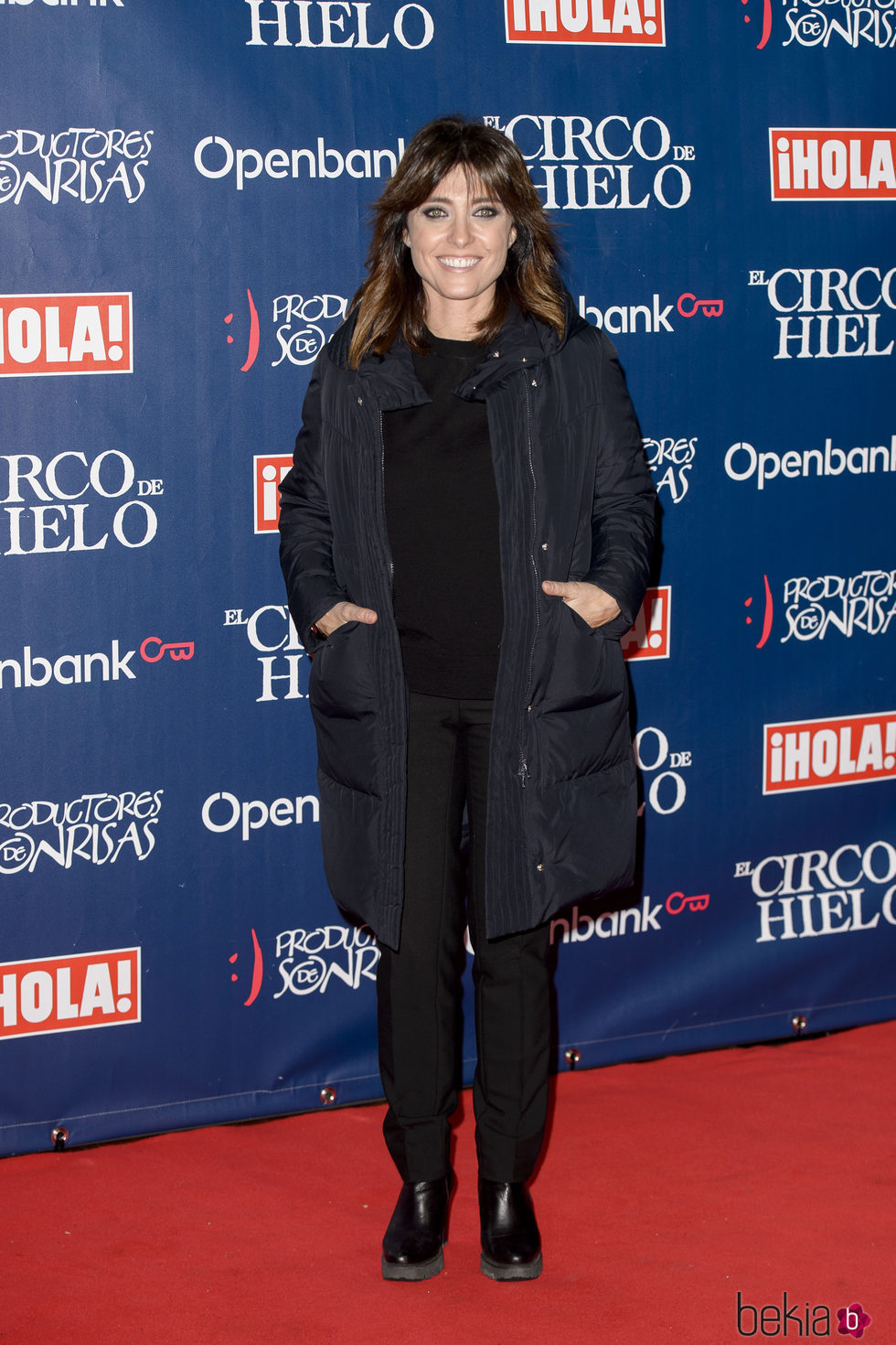 Helena Resano en el estreno del Circo del Hielo