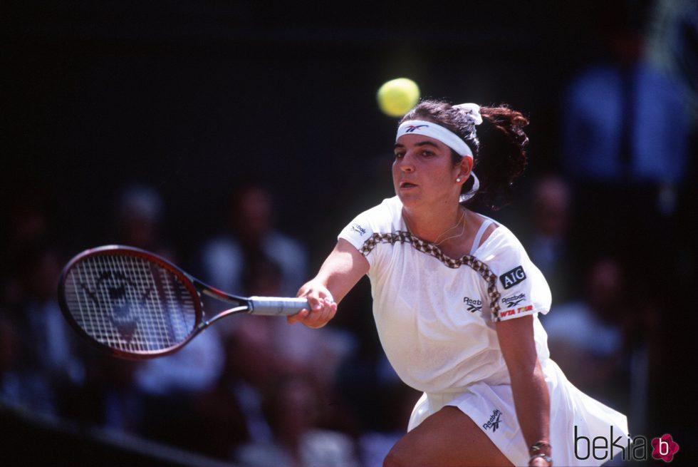 Arantxa Sánchez Vicario en Wimbledon 1995