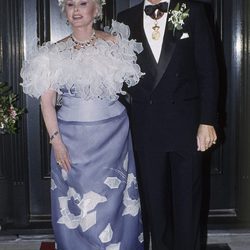 Zsa Zsa Gabor en su boda con Frederic von Anhalt