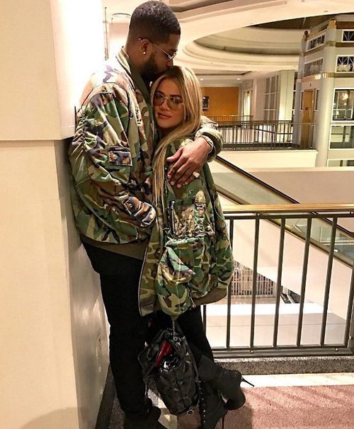 Khloe Kardashian y su novio Tristan Thompson