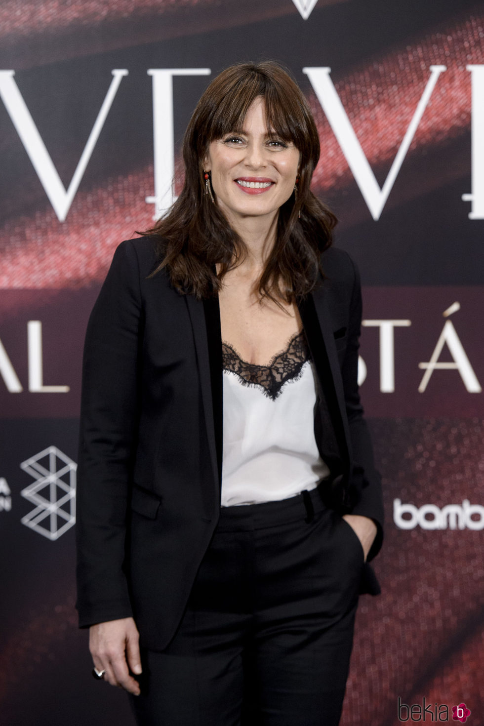 Aitana Sánchez Gijón en la fiesta del final de 'Velvet'