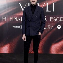 Javier Rey en la fiesta por el final de 'Velvet'