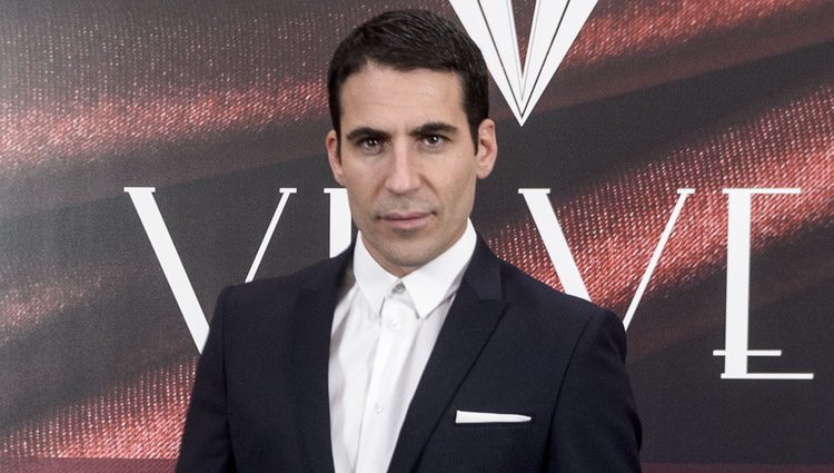 Miguel Ángel Silvestre en la fiesta por el final de 'Velvet'