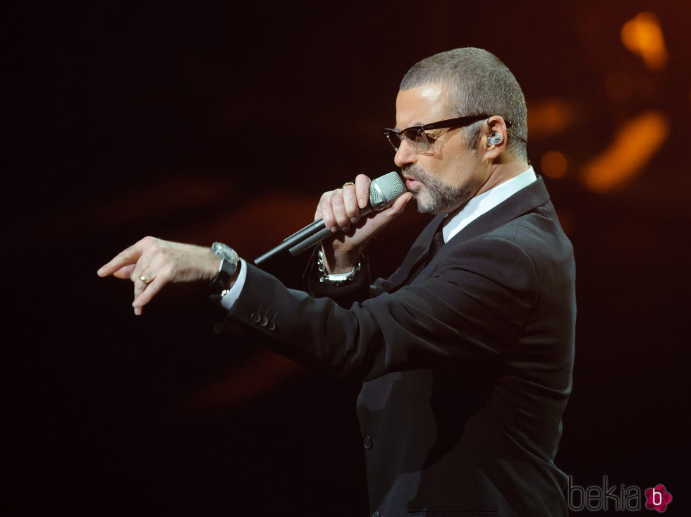 George Michael durante una de sus actuaciones