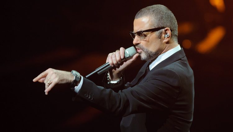 George Michael durante una de sus actuaciones