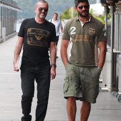 George Michael y Fadi Fawaz