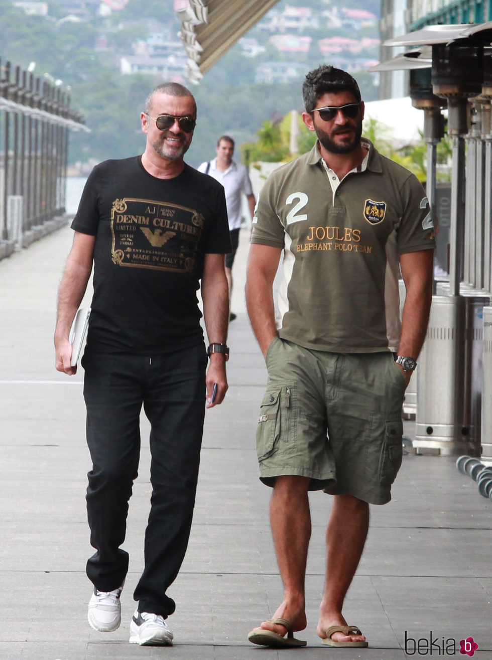 George Michael y Fadi Fawaz