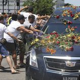 El féretro de Muhammad Ali recorre las calles de Louisville