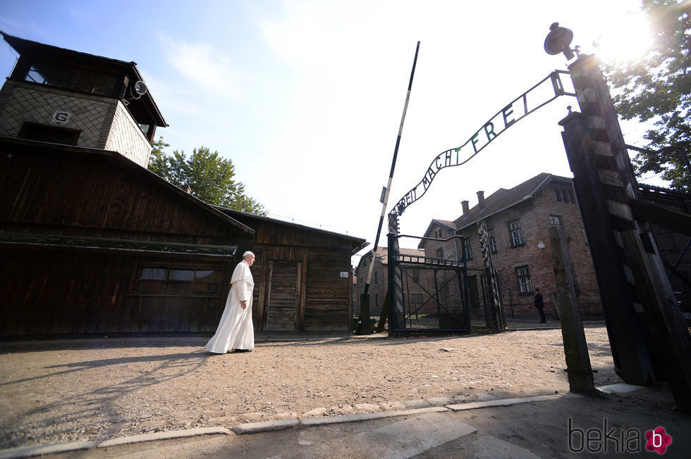 El Papa Francisco visita Auchwitz Birkenau