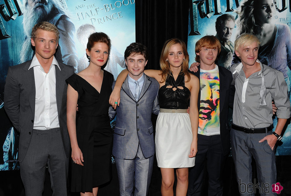 Los actores de 'Harry Potter y el misterio del príncipe' en la premier