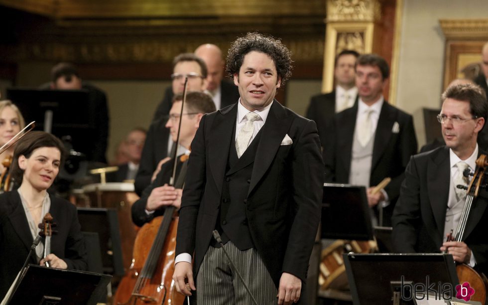 Gustavo Dudamel en el Concierto de Año Nuevo en Viena