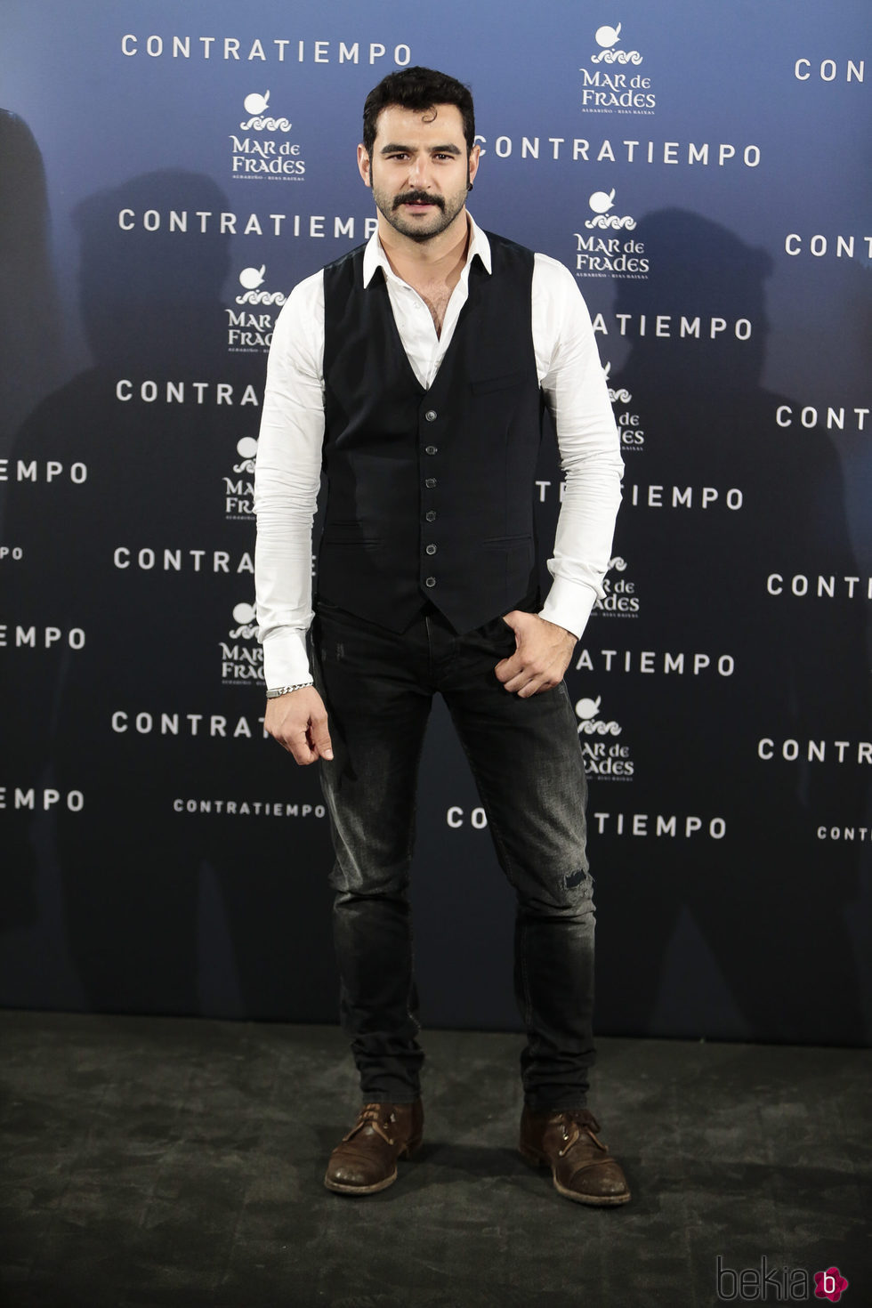 Antonio Velázquez en el estreno de la película 'Contratiempo' en Madrid