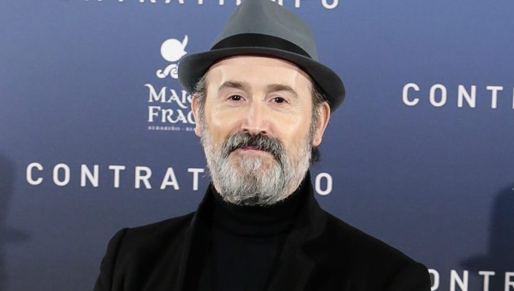 Javier Cámara en el estreno de la película 'Contratiempo' en Madrid