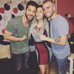 Rodrigo, Beatriz y Alain de 'GH17' pasando la tarde de Reyes en Valencia