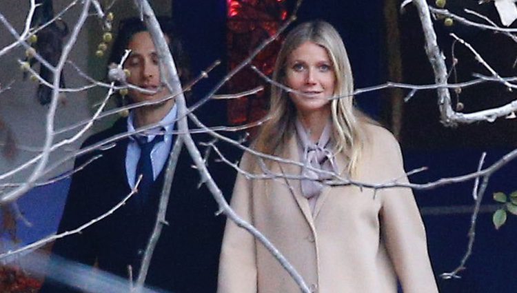 Gwyneth Paltrow en el funeral conjunto en Los Angeles de Carrie Fisher y Debbie Reynolds