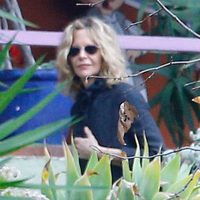 Meg Ryan en el funeral conjunto en Los Angeles de Carrie Fisher y Debbie Reynolds