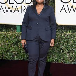 Octavia Spencer en la alfombra roja de los Globos de Oro 2017