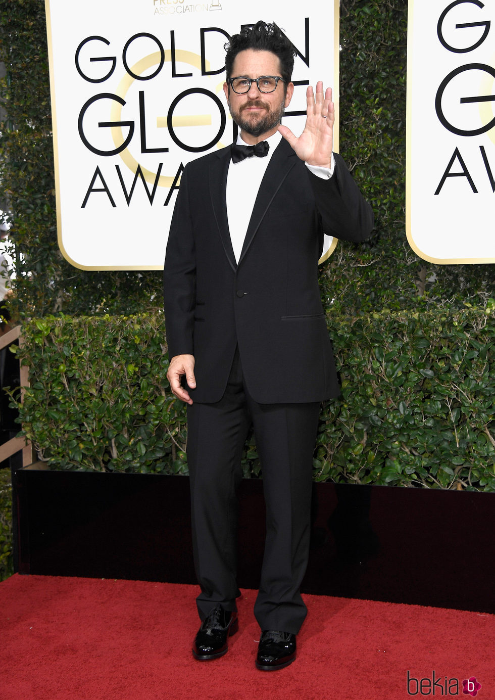 J.J. Abrams en la alfombra roja de los Globos de Oro 2017