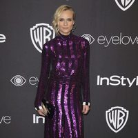 Diane Kruger en la fiesta de Warner Bros tras los Globos de Oro 2017