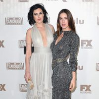 Rumer y Scout LaRue Willis en la fiesta de Fox tras los Globos de Oro 2017