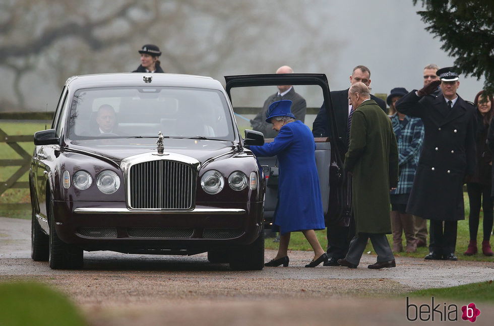 La Reina Isabel reaparece en un acto público después de su convalecencia