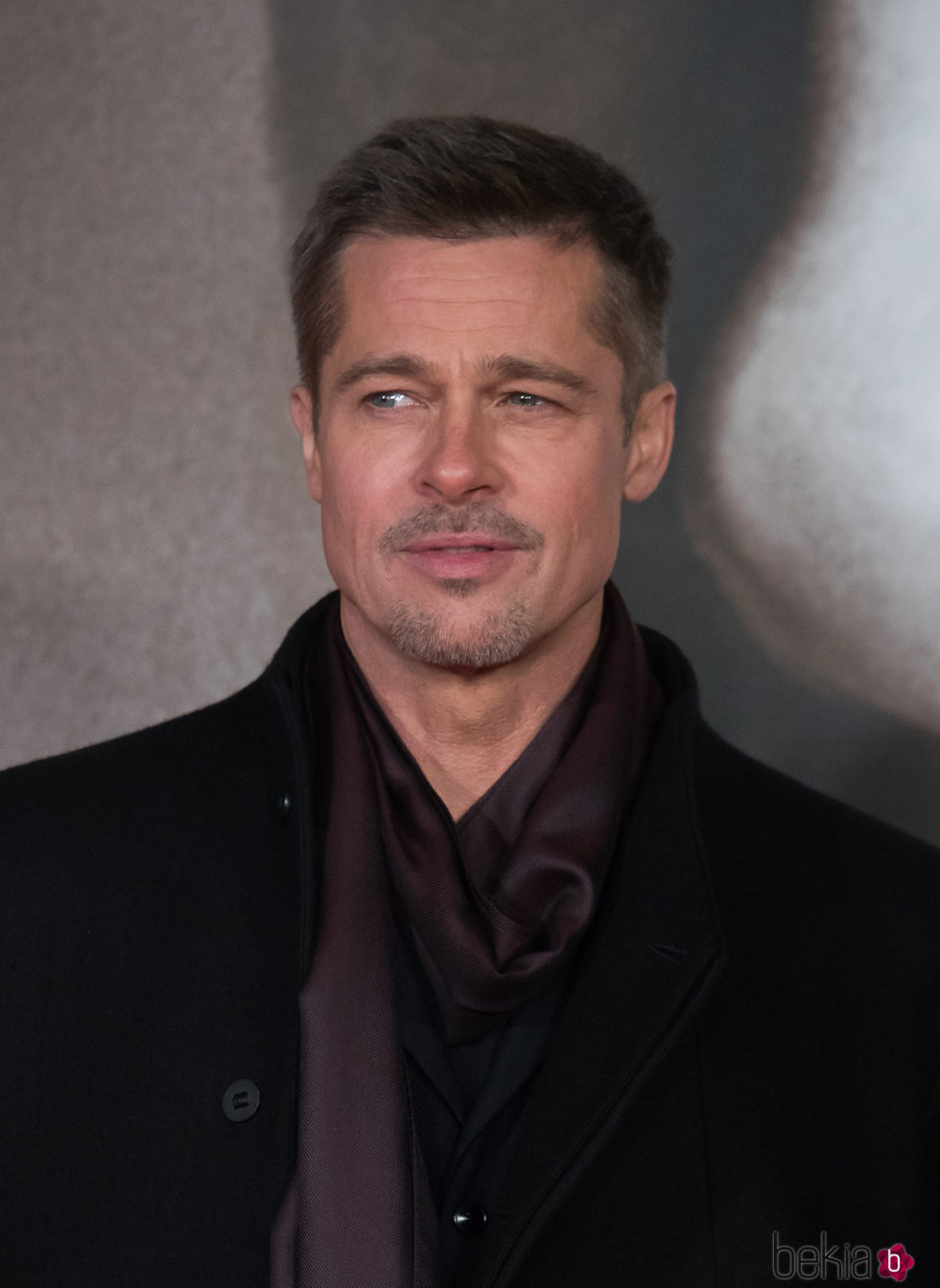 Brad Pitt en la presentación de 'Aliados'