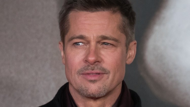 Brad Pitt en la presentación de 'Aliados'