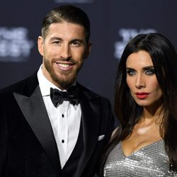 Pilar Rubio y Sergio Ramos en The Best FIFA Awards 2016