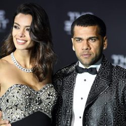 Joana Sanz y Dani Alves en The Best FIFA Awards 2016