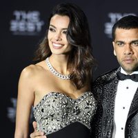 Joana Sanz y Dani Alves en The Best FIFA Awards 2016