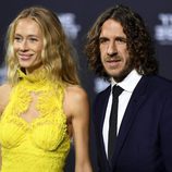 Carles Puyol y Vanesa Lorenzo en The Best FIFA Awards 2016