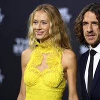 Carles Puyol y Vanesa Lorenzo en The Best FIFA Awards 2016