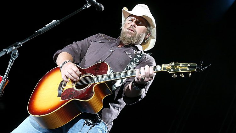 El cantante de country Toby Keith