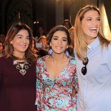 Raquel Bollo, Alma Bollo y Laura Sánchez en la pasarela 'We love flamenco' 2017