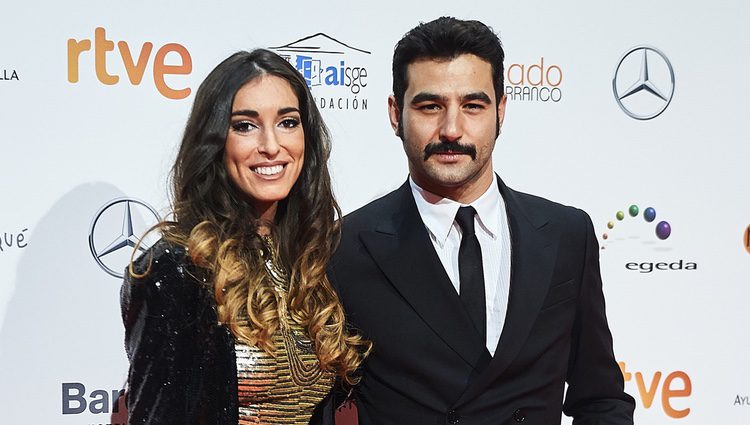 Antonio Velázquez y Mercedes López en la entrega de los Premios Forqué 2017