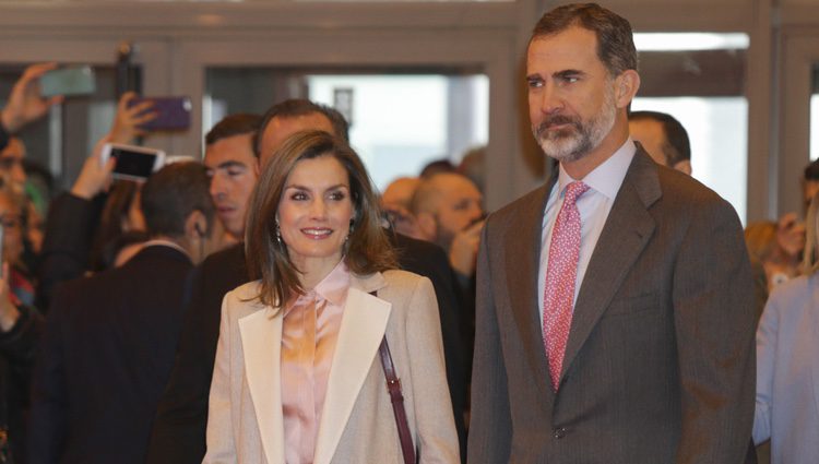 Los Reyes Felipe y Letizia en la inauguración de FITUR 2017