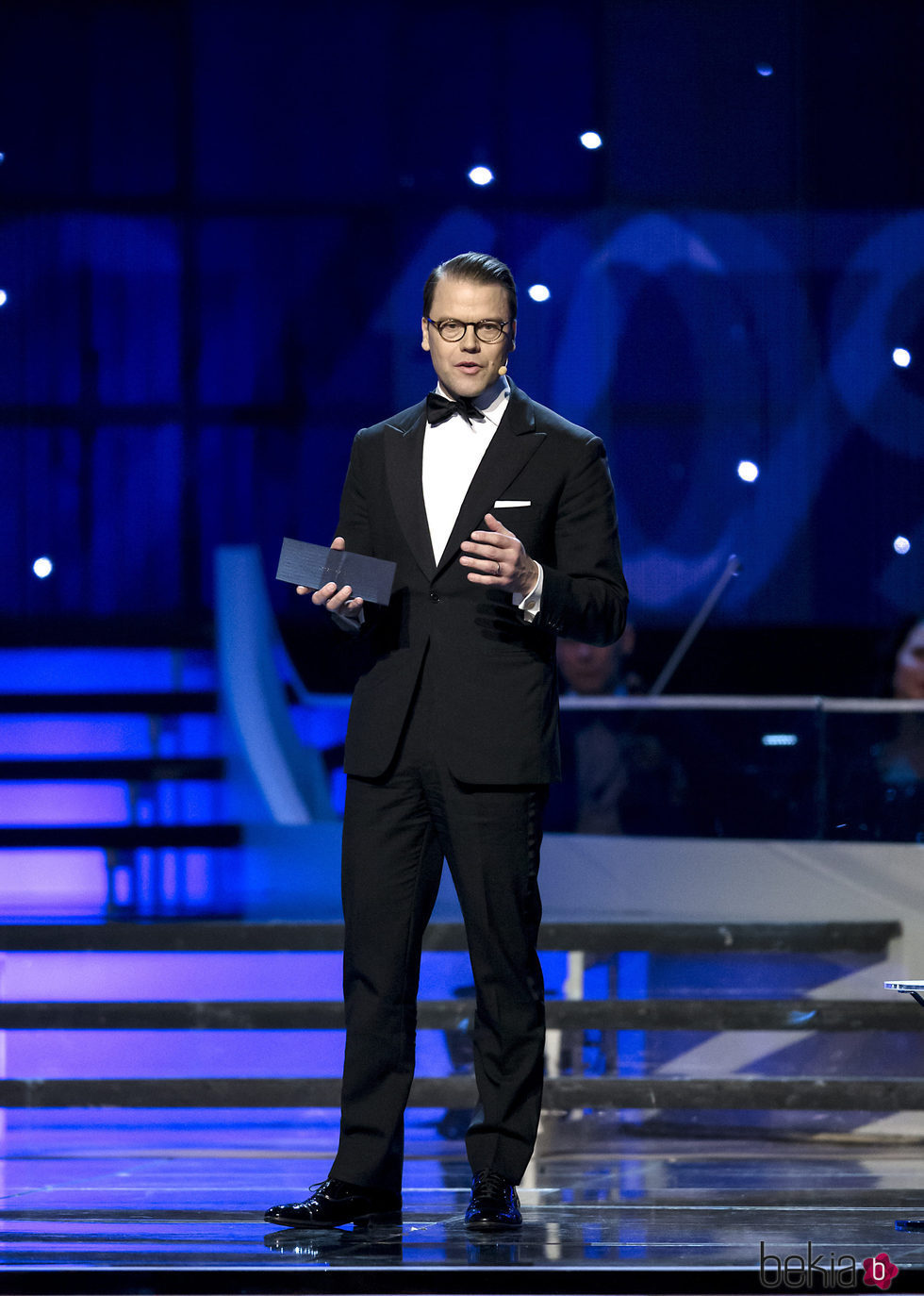 Daniel de Suecia presentando la gala de premios del Deporte Sueco 2017