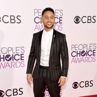 Tahj Mowry en la alfombra roja de los People's Choice Awards 2017