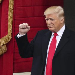 Donald Trump en su toma de posesión de la presidencia de Estados Unidos