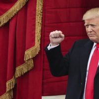 Donald Trump en su toma de posesión de la presidencia de Estados Unidos