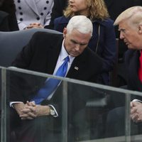 Donald Trump con el nuevo vicepresidente de Estados Unidos, MIke Pence