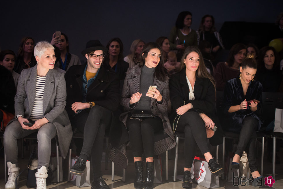 Soraya Arnelas, Miguel Ángel Herrera y Noelia López en la Feria Internacional de Moda Infantil