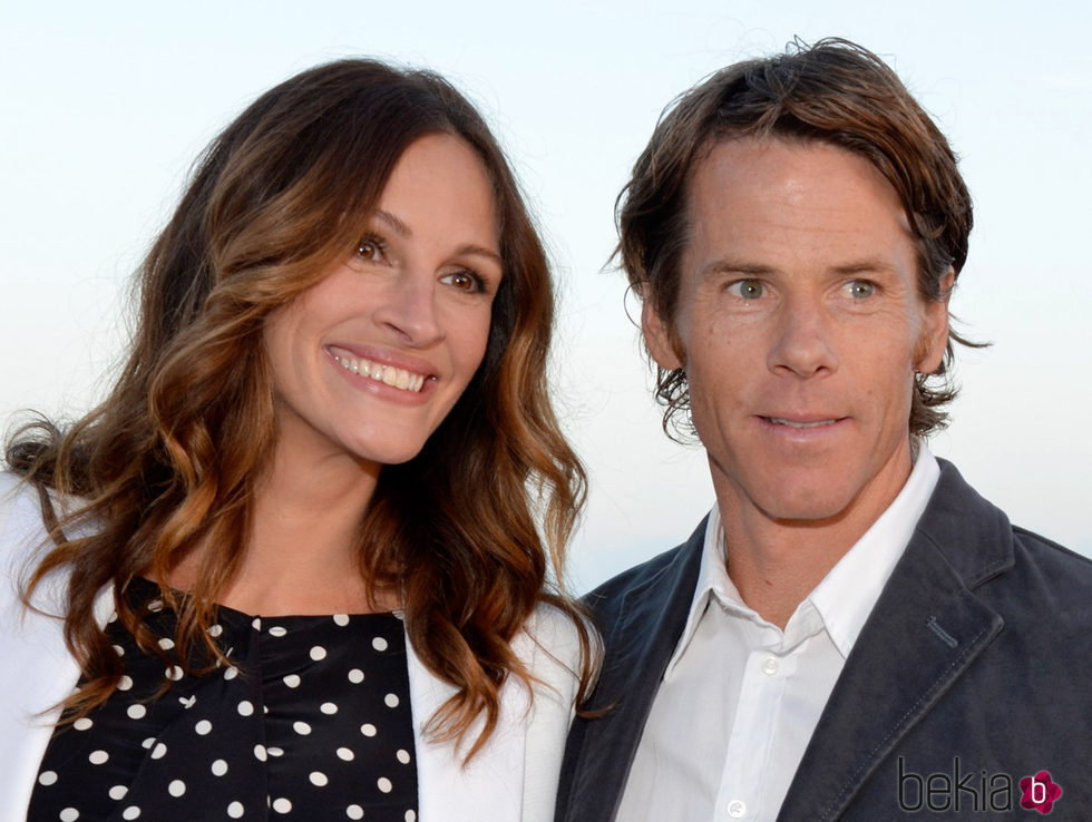 Julia Roberts con su marido Daniel Moder